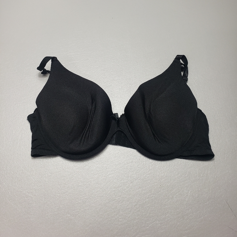 secret treasures basic black bra with underwire women's plus size 38DD